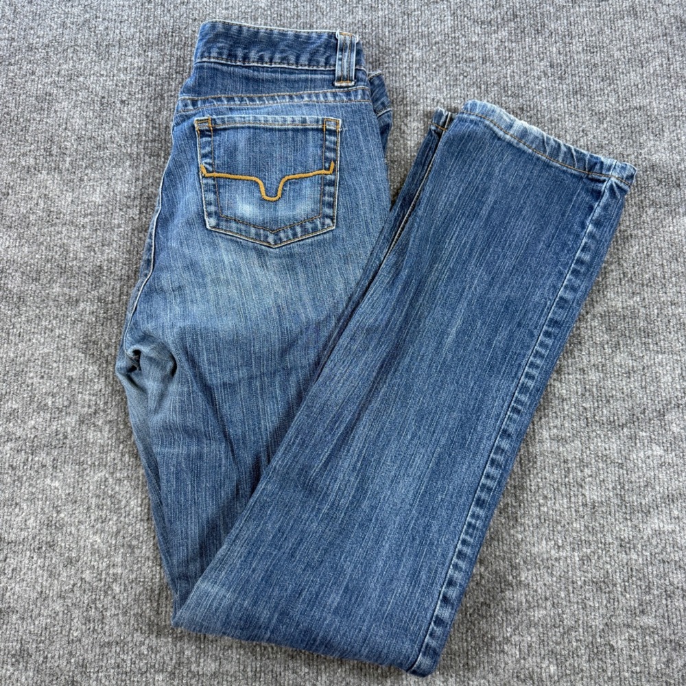 Kimes Ranch Betty Straight Leg Denim Jeans Blue Size 8/34 Cowgirlcore